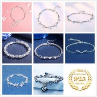 20 styles bracelet for women / bangle silver 925 original /Women's korean fashion bracelet silver / silver bracelet&amp;charms / bangles bracelets