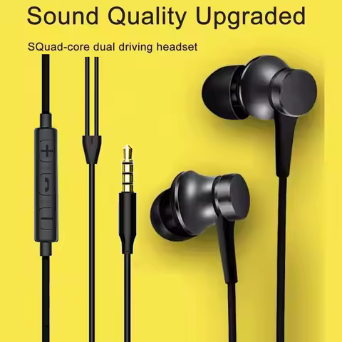 Mijia Piston 3 Fresh Original Youth Version Earphone In-Ear 3.5mm Colorful Earphone With Mic Earphon