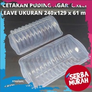 Jelly Pudding Mold 808 Waves 1/ 2 circles 21cm x 11cm