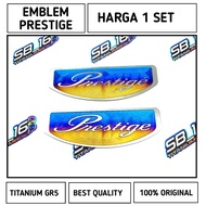 PRESTIGE TITANIUM GR5 EMBLEM