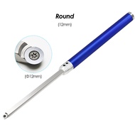 1pc Carbide Woodturning Chisel Lathe Gouge Wood Turning Tool Stainless Steel Blade Bar with Diamond Round Square Insert Cutter