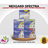 Nexgard SPECTRA For Dogs FREE STICKERS