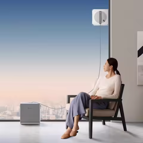 Ecovacs Window Cleaning Robot W2S All-in-one Base Station Version Window Master Is A Fully Automatic