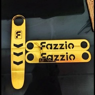 Yamaha fazzio mirroring acrylic emblem