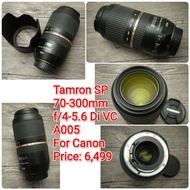 Tamron SP 70-300mmf/4-5.6 Di VCA005For Canon