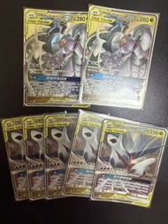 PTCG Tag Team 阿爾宙斯&帝牙盧卡&帕路奇亞 拉帝亞斯&拉帝歐斯 。繁中Pokémon