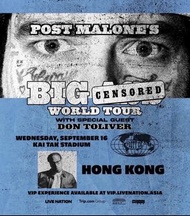 （原價放）Post Malone 演唱會門票