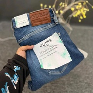 Celana Jeans Guess Reborn Denim Original Nyaman Stretch Pria Panjang Skinny Distro