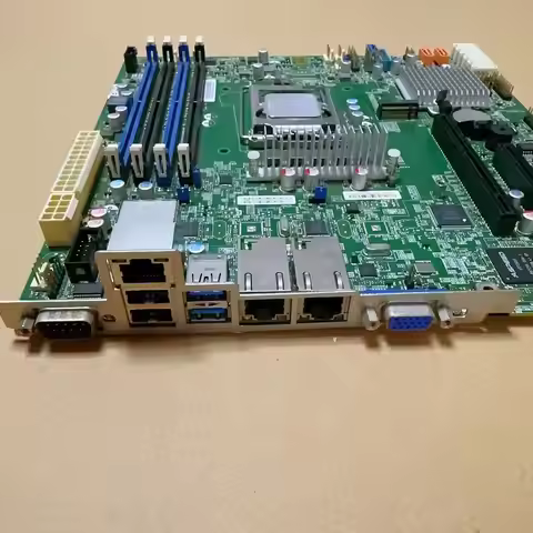 Ultra Micro X11SSH-F Workstation Server Motherboard Core 6th and 7th Generations E3-1200 V5 V6 Remot