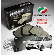 Works Engineering Brake Pad Perodua Alza 1.5 Facelift 2014-UP (Front) Works Brake Pad Ceramic Origin