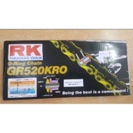 RK O-RING GOLD CHAIN GR520KRO R25/R3/NINJA 250