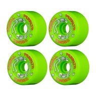 Powell Peralta G-Bones Skateboard Wheels 64mm 97a - Green (4 pack)