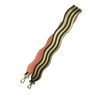 近新 Fendi Strap You 皮革金色黑色肩帶 0501 [二手] FENDI