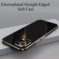 Ultra-thin Electroplated Casing  For Xiaomi Poco X5 X6 X7 Pro Avoid Falls At The Border