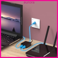 Auro Gigabit Ethernet Splitter 1 to 2   100 1000Mbps Internet Splitter 1 in 2 out LAN Splitter with 