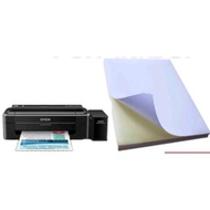 wkp_mall_0 INKJET A6 waybill Sticker Paper for Shopee Waybill Matte for inkjet.matt sticker a6