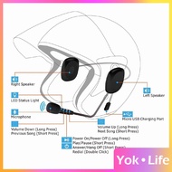 Bluetooth V4.2 EDR/A2DP/AVRCP, Motorcycle Helmet Headset