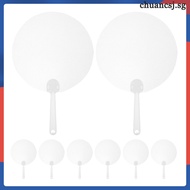 📦 8pcs Retro Style DIY Hand Fans Sublimation Blank Fans for Customization