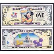 Disney 2009 Micky Mouse 1 Dollar Bill UNC