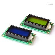 【CH】 0802A LCD Display Module 0802 8x2 Characters Blue Green Backlight Design