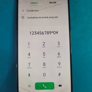 LCD Oppo a16 copotan minus kaca depan retak 