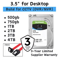 SkyHawk Surveillance HDD Hard Disk 500gb 1TB 2TB 3TB 4TB HDD 3.5" CCTV HDD Hard Drive