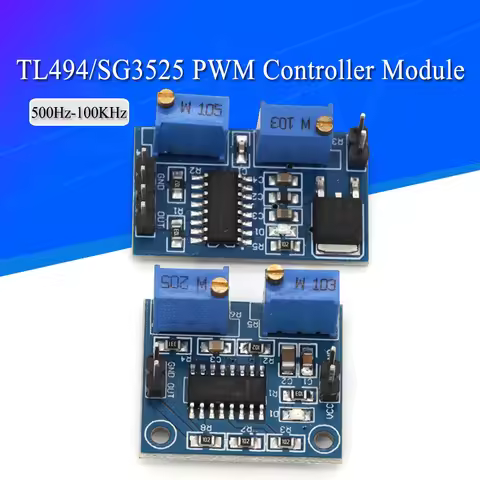 TL494 SG3525 PWM Controller Module Adjustable 5V Frequency 500-100kHz 250mA