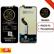 LCD OG Super Pocophone F1 Poco F1 FULLSET Original Brand