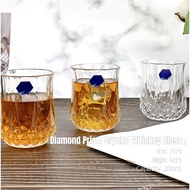 Whiskey Glass Crystal Glass Creative Cocktail  Glass Red Wine Glass Bar Liquor Glass Sake Cup [Set o