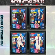 Match Attax 2019/20: PSG Team Set (4 Cards)