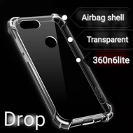 360N6Lite mobile phone case 360N6 / N6PRO protective cover gas 360N7 / N7Pro capsule anti-fall soft N7Lite silicone full package transparent simple men and women