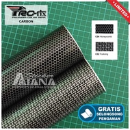 Skotlet Carbon Sarang Tawon Lebah Scotlet Karbon Emboss Rajut Kepang Fiber Metalik Paint Stiker Kevl