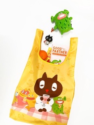 Sunny Bag x Kuroro環保摺疊購物袋-春遊野餐款