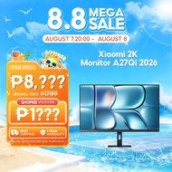 【3 Year Warranty】Xiaomi 2K Monitor A27Qi 2026 27-inch IPS Display 120Hz Refresh Rate