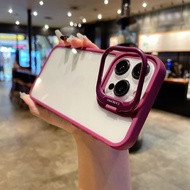 [Import] Store pro Camera Stand Luxury iPhone Acrylic Hardcase for iPhone 15 pro Max 11 13 14 pro 12
