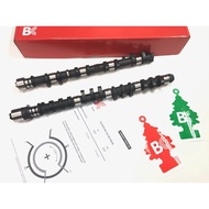 BC racing camshaft TOYOTA 4A-GE 4AGE 20V Black top & Silver top 288 Degree -