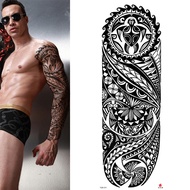 Full Arm Tattoo Sticker Totem Large Flower Arm Tattoo Sticker Waterproof Tattoo Sticker Tattoo Stick