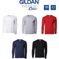 Gildan 76400 Unisex Long Sleeve Premium Cotton T-Shirt – 180gm