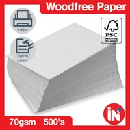 Simili 70gsm 500's Woodfree Printing PAPER A5 A6 WHITE PAPER COPY PAPER KERTAS FSC Certified paper