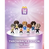 Official BTS TinyTAN x McDonald's - Throwback Edition - Happy Meal Toy Mini Figure V Jin Mcd Mekdi K