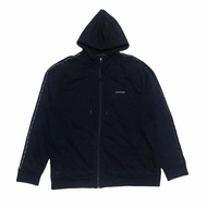 Hoodie Calvin Klein Tappered Zipper Black Original