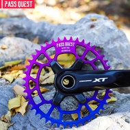 PASS QUEST X96BCD Bicycle Chainring Narrow Wide Tooth Chain Wheel for SHIMANO M600/M7000/M8000/M9000