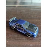 Hot Wheels Nissan Skyline GT-R R32 Dropstars Blue Loose