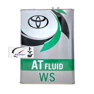 (100% Original) Toyota ATF WS Auto Transmission oil (4L) TOYOTA WISH VIOS ALTIS CAMRY ALPHARD INNOV