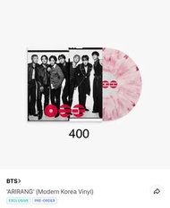 代購 BTS 'ARIRANG' (Modern Korea Vinyl)