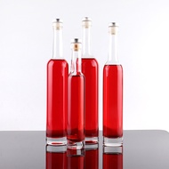 Tall beluga bottle with wick stopper 200ml 375ml 500ml 750ml