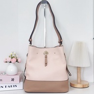 Kate Spade｜KS 荔枝皮 拼色 兩用 水桶包