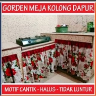 Curtains under the kitchen measuring 65x90