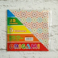 Double Sided Folding Paper - Gasta Motif Double Side Origami Paper 14 x 14 - Gasta Motif Double Side