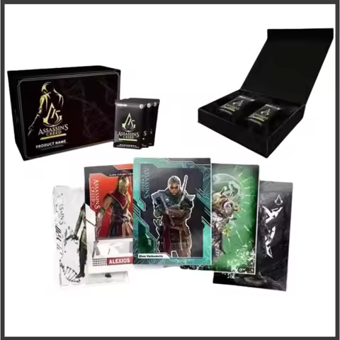 New Assassins Creed Card 15th Anniversary Commemorative Limited Handdrawn Hidden Collection Cards Wh